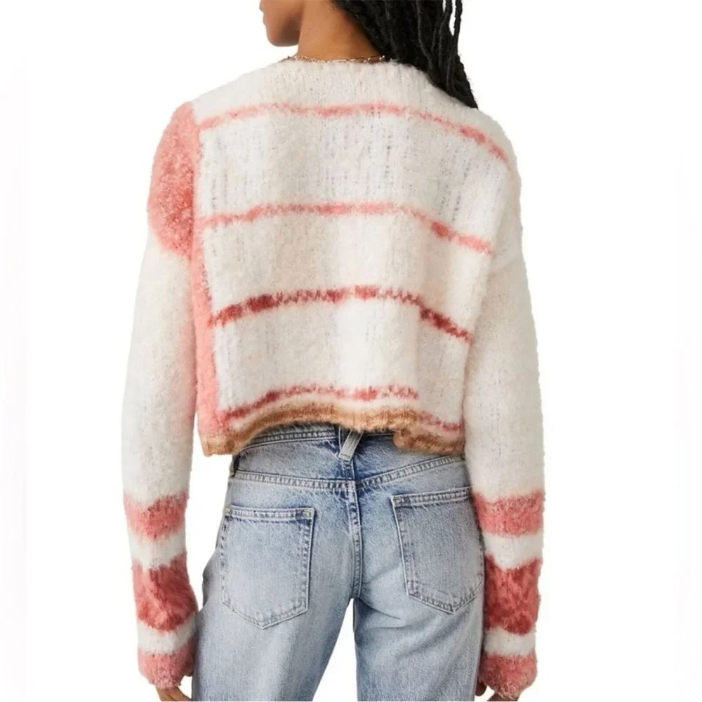 Free People Emerson Cropped Sweater